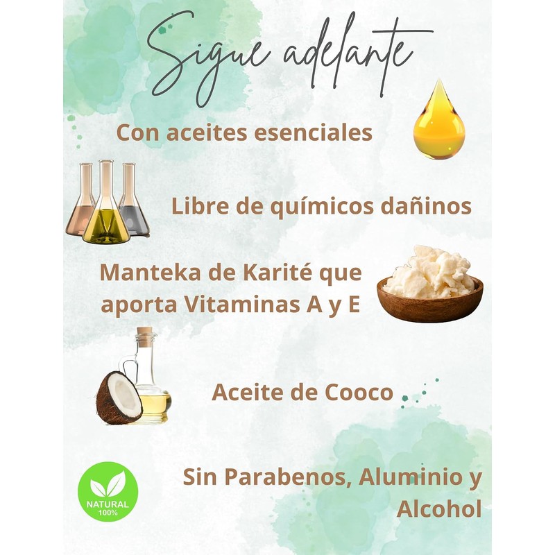 Desodorante Natural Artesanal en Barra para Mujer 45g
