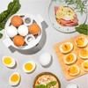 AROMA® Overly Easy Egg Cooker, Steamer, and Electric Egg Poacher