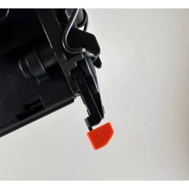 Dewalt (2 to 6 packs) Dewalt DC608K & DC608B Nailer Nose Cushion No Mar tip (RARE) v2 - Black, 4-Pack