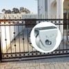 Skelang 2.5" V Groove Caster, Sliding Gate Wheel, Rigid Caster