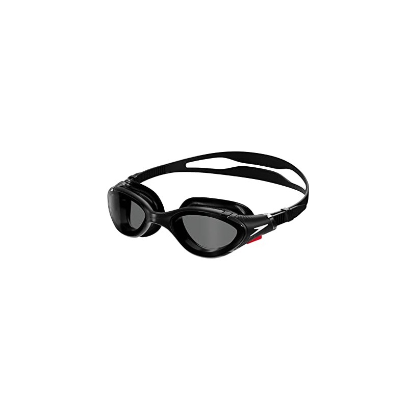 Speedo Unisex Adult Swim Goggle Biofuse 2.0 - Black/White/Smoke, One