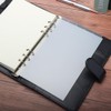 A5 Binder Dividers Top 5 Tabs Frosted Plastic Index Divider