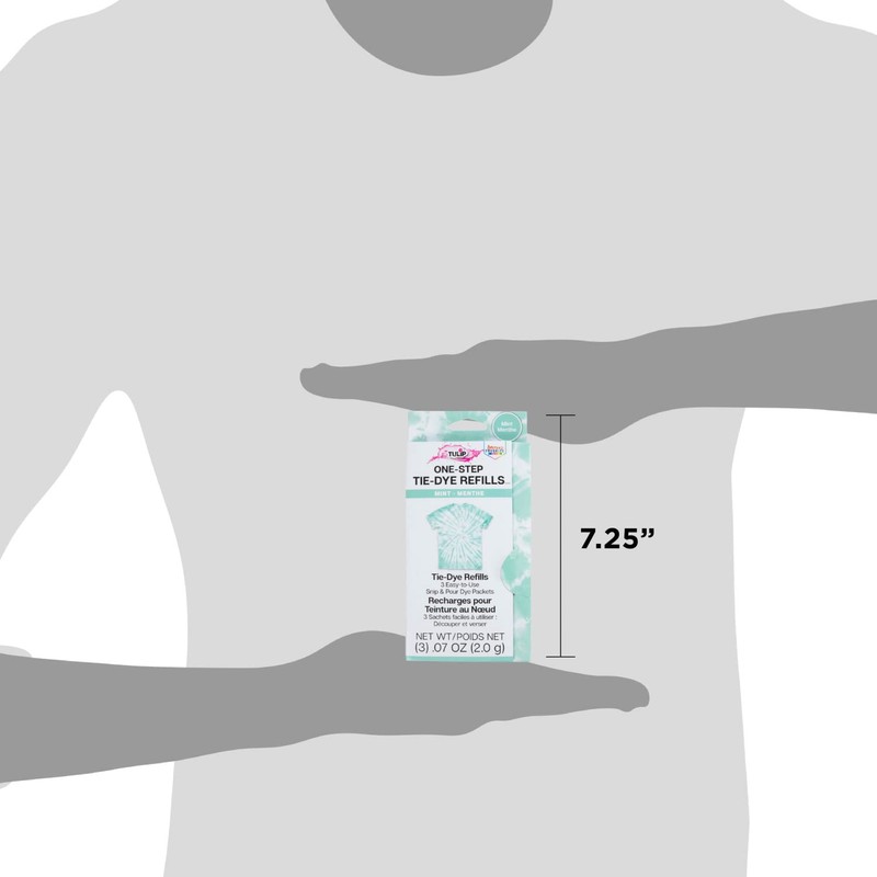Tulip One-Step Tie-Dye Kit Dye Refill Packs, Mint