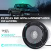 LED Rotating Beacon for Car Transporter Trucks, Adjustable 8-Colour Flash