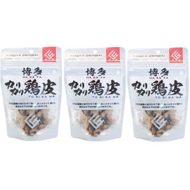 Takumiya Hakata Crispy Chicken Skin, 1.8 oz (50 g) x 3