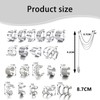 40 PCS Ear Cuff No Piercing, Ear Cuff Earrings For