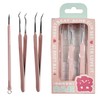Jangman A626 Skin Care Tool 3 Piece Set Awl Tweezers Acne Blemish Huolang