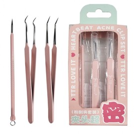 Jangman A626 Skin Care Tool 3 Piece Set Awl Tweezers Acne Blemish Huolang