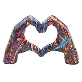 L & P Home & Gifts Figurine, Supernova Hands of Love, One Size