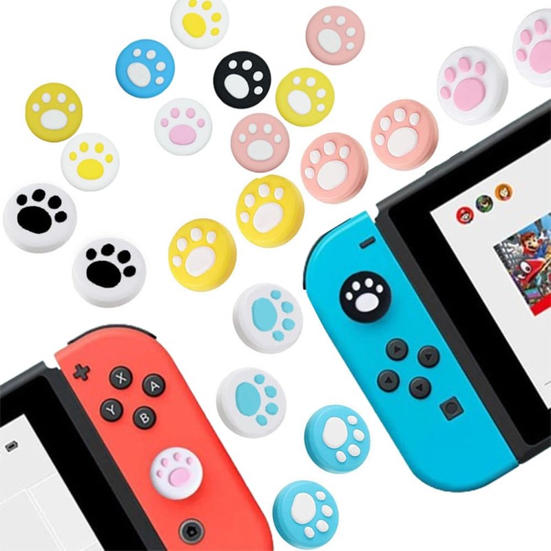 YJRUNFU Stick Cover, Analog Stick Cover, Joystick Cover, Compatible with