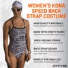 ZONE3 Women's costume with strap. - Kona Speed, size: 28