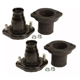 KYB 2 KYB Rear Upper Shock Strut Mount Plates w/ Insulator Boots for Acura for Honda
