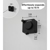 GorillaLine Basic - Tendedero retráctil para interiores y exteriores, línea
