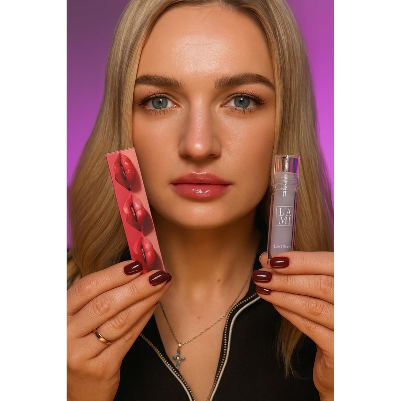 Lami Shimmer Gloss, High Gloss Lip Gloss, Moisturising Formula, Light