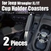 Seikou Sangyo AZUTO MHV-046 Cup Holder Coaster for Jeep Wrangler