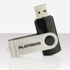 Platinum tws 64GB USB 3.0 Flash Drive - Black