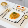 Lumaca Washable Placemats, Set of 6 Place Mats Made of