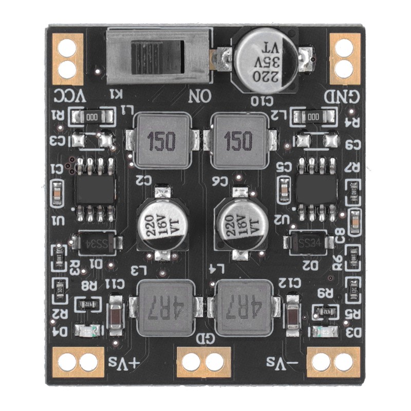 Regulated Power Module Adjustable Positive Negative Power Supply Converter Board