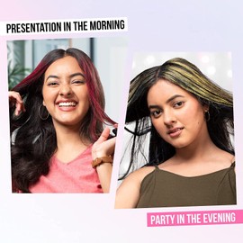 Anveya Colorisma Hair Color Makeup - Galaxy Blue, 30ml, Temporary 1-Day 1-Wash, DIY Instant Hair Color Makeup for Men & Women, No Bleach, No Ammonia, No Damage