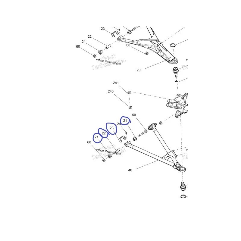 CAN-AM (2) OEM CAN-AM OUTLANDER RENEGADE 450 570 650 850
