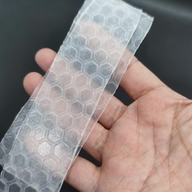 Comfortable Honeycomb net Transparent Silicone Strip 02