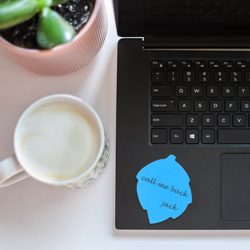 Sticky Notes, 560 Sheets 3 × 3 Inches Leaves Shape