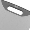 Silit 20761001 Anti-Bacterial Chopping Board with 1 Handle High-Quality Plastic