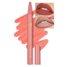 Jutqut Waterproof Lip Liner, Lipstick Long Lasting, Waterproof Smudge-proof Lip Liner, Matte Liquid Lip Liner Pencil, High Pigmented Makeup Lip Pencil, Smooth Lip Liner, Natural Lipstick