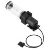 Acrylic Computer DIY Water Cooling Tank Cylinder Reservoir 19W Pump