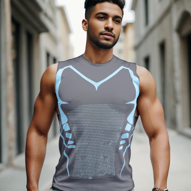 Ronronner 2 Pieces 2024 Ionic Shaping Vest, Ionic Shaping Men's