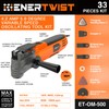 ENERTWIST Oscillating Tool, 4.2 Amp Oscillating Multitool Kit with 5°