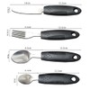 Large Wide Handled Easy Grip Cutlery Set