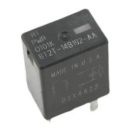8T2T-14B192-AA 12VDC 4Pins 1 Form A SPST Quick Connect Normally Open Automotive Power Relay