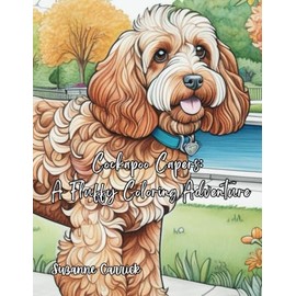 Cockapoo Capers: A Fluffy Coloring Adventure