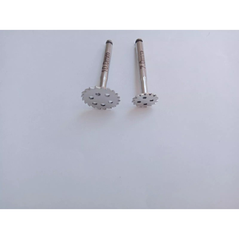 NOMI BROTHERS 2pcs Set of Dental Saw Disk Cutting tool