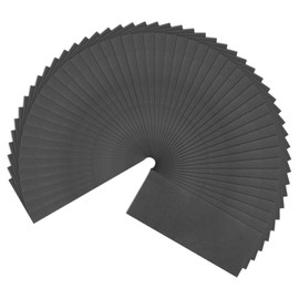 HARFINGTON 50pcs Sandpaper 800 Grit 9 x 3.6 Inch Waterproof Backing Silicon Carbide Abrasive Wet Dry Sanding Sheets for Wood Finishing, Metal Sanding, Automotive Polishing