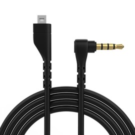 Arctis7 Cable Replacement 3.5mm Audio Cord for SteelSeries Arctis 3, Arctis 5, Arctis Nova 3, Arctis Prime,Arctis Pro Wireless, Arctis Pro+ GameDAC Gaming Headset (5FT/Black)