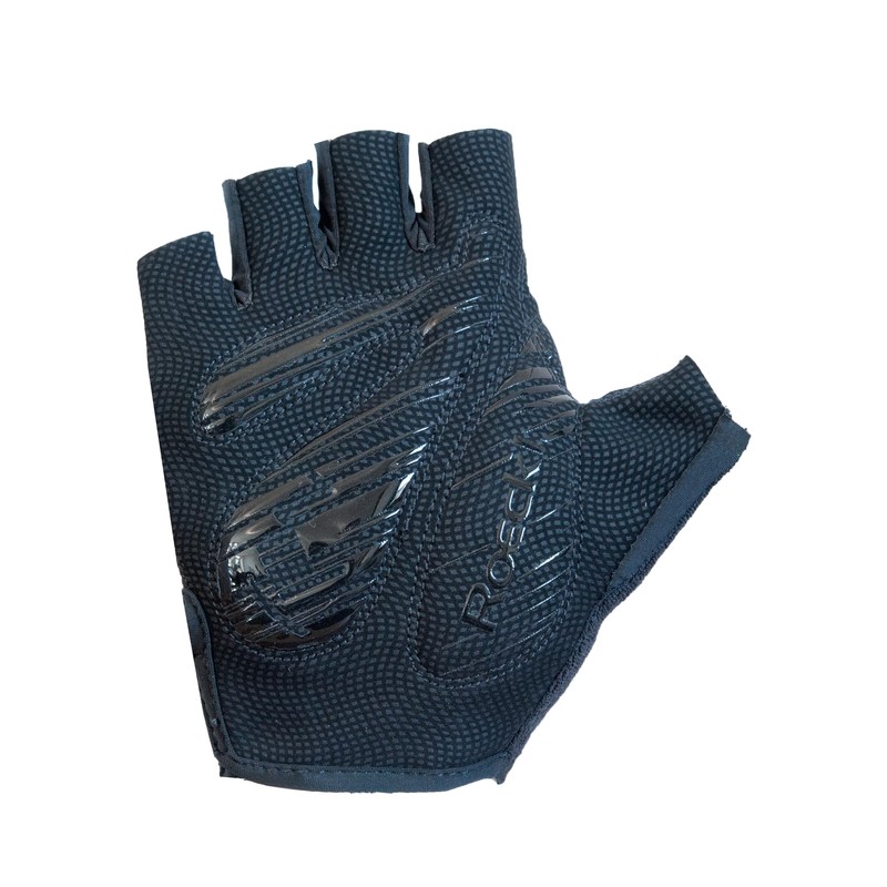 Roeckl Sports Cycling Gloves Basel, Performance Unisex Finger Gloves, Black