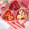 Newtay 16 Sets Valentine's Day Heart Shaped Storage Containers 17