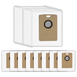 (9 Pack) RV30 Max Plus Replacement Dust Bags Compatible with Tapo RV20 Max Plus Robot Vacuum, Vacuum Bags, Accessories Kit, Upright Bags, Canister Bags, Replacement Dust Bag