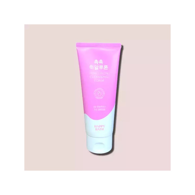 Happybath [해피바스] 촉촉 히알루론 클렌징폼 200g 3개 Happy Bath Hyaluronic