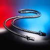 MOWOM Black Chain Necklace for Men Women Water Resistent 316L