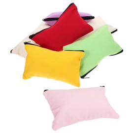 IWOWHERO 6pcs Canvas Tool Storage Bags Portable Zippered Tool Pouches for Jewelry and Items Design for Easy Organization and Travel