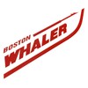 2Pc Boston Whaler Stickers Decal Boat Outboard Motor Fit for