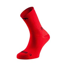 LURBEL Cosmos Cycling Socks - red, size: s