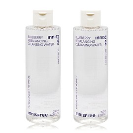 Innisfree Blueberry Rebalancing Cleansing Water 200ml x 2 / 이니스프리 블루베리리밸런싱 클렌징워터 200ml x 2개