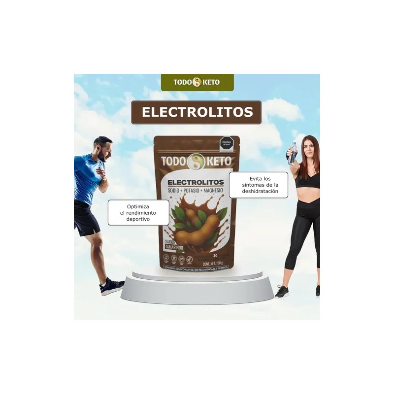 Sales Minerales Para Preparar Electrolitos Sin Azúcar, Todo Keto, Varios