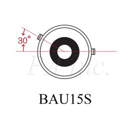 PA LED x1 T10 168 194 transform 1156 BaU15s Bulb Base Socket