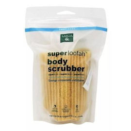 Earth Therapeutics Super Loofah Body Scrubber, 1 Unidad