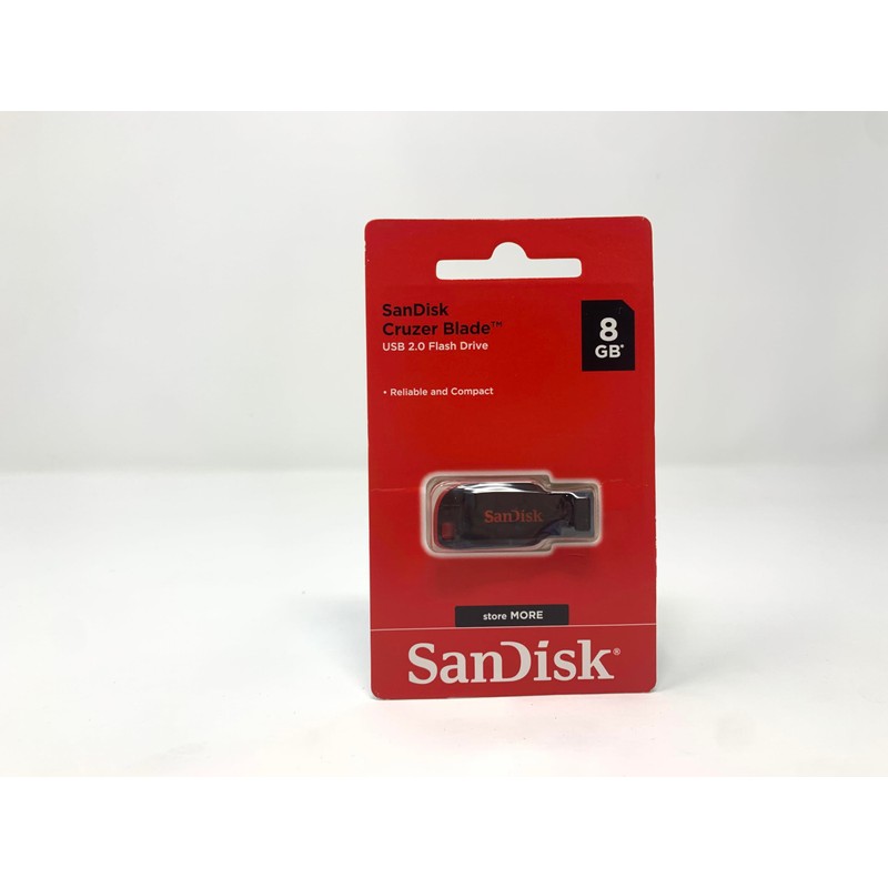 SanDisk Cruzer Blade 8GB USB 2.0 Flash Drive- SDCZ50-008G-B35
